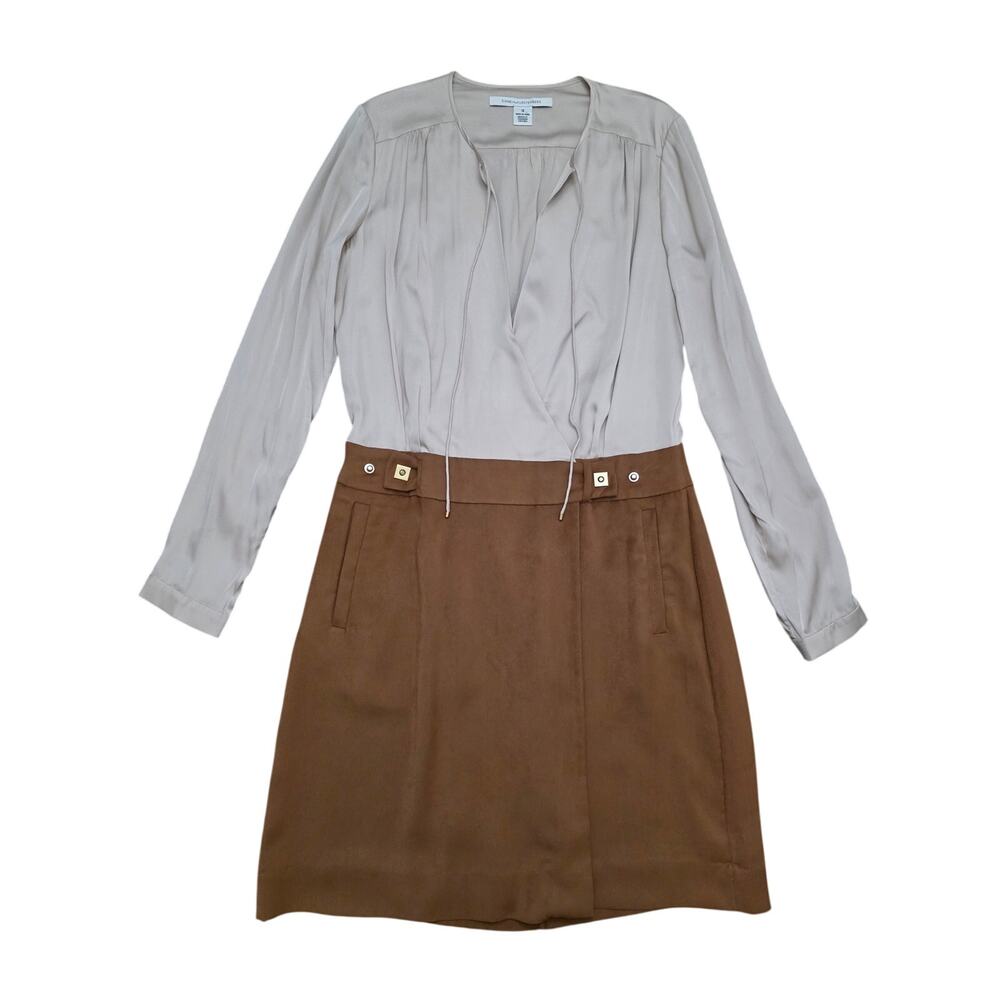 Tory Burch Top Skirt Dress Silk Blend Size 12